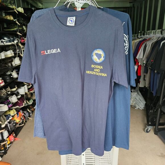 Blue Short Sleeve Tee 100% Hercegovac - Picture 3 of 4